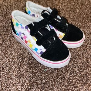 Brand new never worn toddler vans